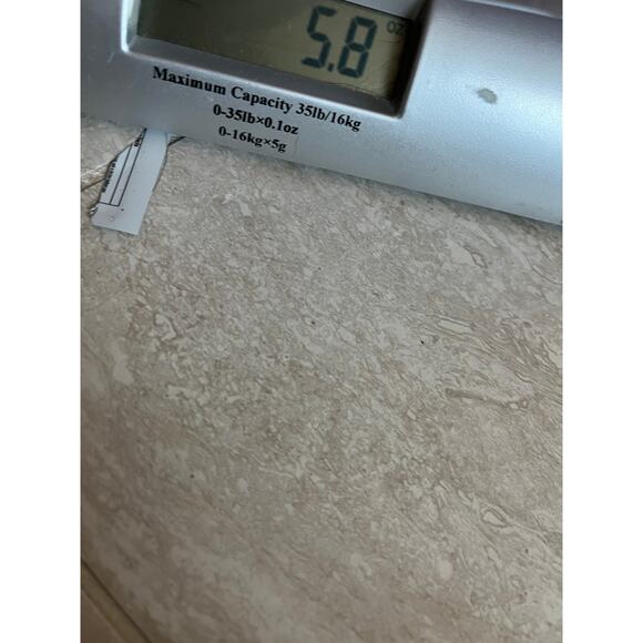 BeachLunchLounge Button Top Large Linen Striped Cap Sleeve White Pink Boxy Boho - Picture 13 of 13